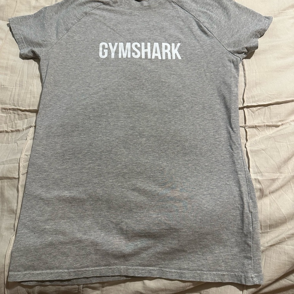 Gymshark Heather Gray Crew Neck Tee